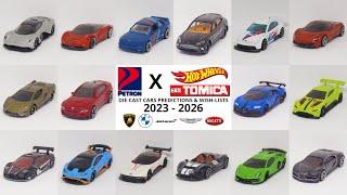 Die-cast News | New Petron X Hot Wheels/Tomica Die-cast Cars Predictions & Wish-lists 2023 - 2026