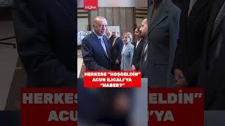 Erdoğan ve Acun Ilıcalı arasında dikkat çeken selamlaşma #shorts #keşfet #fenerbhçe #acun #alikoç