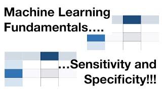 Machine Learning Fundamentals: Sensitivity and Specificity