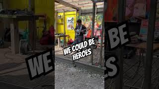 We could be Heroes - David Bowie - A Timeless Anthem of Inspiration #davidbowie #heroes #inspiration