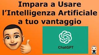 Impara a usare l'Intelligenza Artificiale a tuo vantaggio e rendi la tua vita a prova di futuro