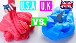 FAMOUS U.S. SLIME SHOP VS FAMOUS U.K. SLIME SHOP! 100% HONEST INSTAGRAM SLIME PACKAGE REVIEW