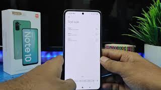 How to change font size in  Redmi Note 10, Redmi Note 10 Pro, Redmi Note 10 pro Max