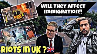 Real Reason Behing Riots In UK  | How will It Impact Immigration In Uk  #uk #riot #immigration