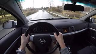 2003–2008 Opel Vectra c 60 FPS POV/test drive acceleration