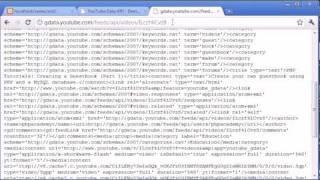 Beginner PHP Tutorial - 107 - A YouTube XML Example