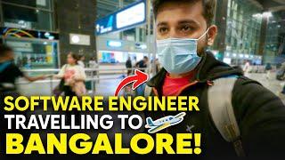 SOFTWARE ENGINEER TRAVELLING TO BANGALORE FROM HOMETOWN | EMOTIONAL VLOG #btechwala Vlog 107