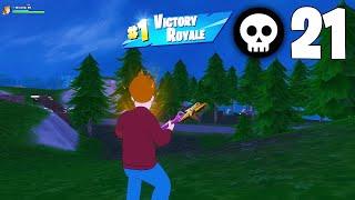 PHILIP J. FRY and Star Wand Pickaxe High Kill Solo Win Fortnite Gameplay (Futurama Bundle)