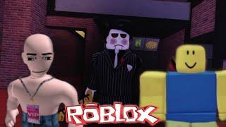 Лысый и Нуб Убегают От Маньяков в ROBLOX!!! | Выжить Убийца!