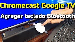 Cómo usar un teclado inalámbrico en Chromecast con Google TV Usar Teclado Inalámbrico en Chromecast