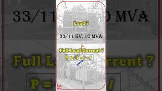 How to Calculate Full Load Current of Transformer | How to Calculate Load on Transformer | Hindi |