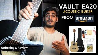 GUITAR From AMAZON | VAULT EA20 Unboxing and Review | Best Budget Guitar ? | #guitar #unboxing