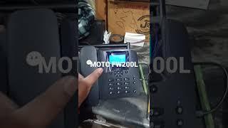 MOTOROLA || LANDLINE RECEIVER PHONE || DW200L