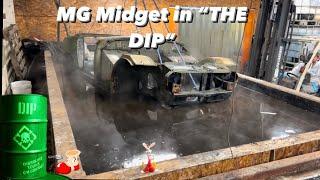 Chemical Dipping an MG Midget