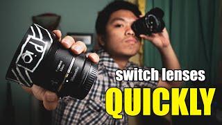 How to Switch/Change Lenses QUICKLY!