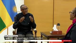 One-on-one with Rwandan President Paul Kagame on DRC conflict