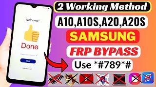Samsung A10,A10S,A20,A20S FRP Bypass 2024 Android 11 | Google Account Unlock / Remove Frp Without Pc