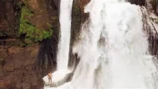 SUBI WATERFALL IN VERAGUAS , PANAMA