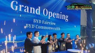 BYD Opens Two New Showrooms in Northern Metro Manila: Fairview & Commonwealth