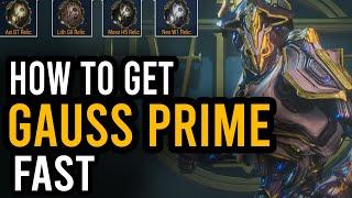 How To Get Gauss Prime Fast For Free | Warframe