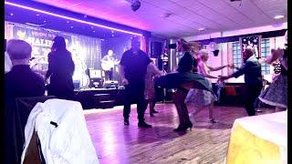 Dancing at the Rock 'n' Roll Club - Jiving in Stockings