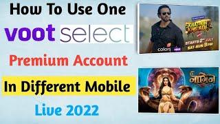 How To Use Friends&Family Voot Select Premium Account In Your Mobile 2022  ll Watch KKK 12 Free ll