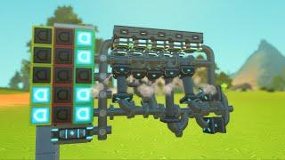Piston Engine Tutorial (Scrap Mechanic Gameplay