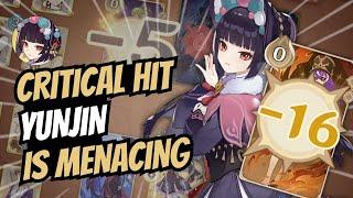  CRITICAL YUNJIN IS ULTRA MENACE  | Genshin Impact TCG