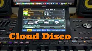 Korg Pa5x - Cloud Disco - Dance Category - Style Element - OS V 1.2.1 new sound