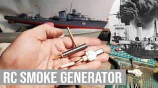 RC Эсминец пр.7 1\200. Дыммашина из электронной сигареты.RC SMOKE GENERATOR