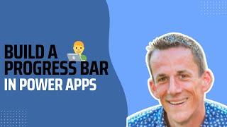 Building a Progress Bar in Power Apps #PowerApps #CanvasApps