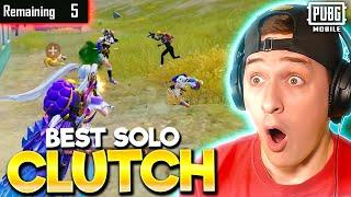 BEST SOLO CLUTCH in NEW SHADOW MODE! PUBG MOBLE