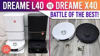 Dreame Ultra Robot Vacuum & Mop COMPARISON: L40 vs X40  Which one Should you Buy?