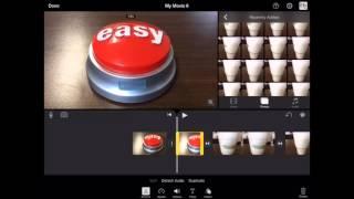 05 - iMovie App:  Editing, Moving, Deleting Footage from the Timeline
