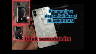 coba yang termudah Ipone X kamera blank hitam