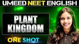 PLANT KINGDOM in 1 Shot | All concepts Covered | UMEED NEET in Pure English