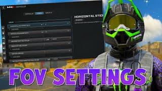 The BEST WARZONE 3 FOV SETTINGS on CONSOLE!!  (XBOX/PS4/PS5)