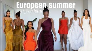 EUROPÄISCHE SOMMER-ANPROBE | FASHIONNOVA