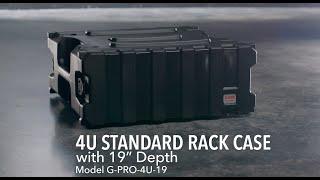 Gator Cases G-PRO-4U-19 4U Standard Rack Case