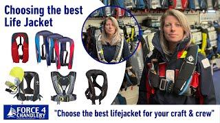 Choosing the Best Life Jacket - which is more suitable for use on sailing, power, sports boats?