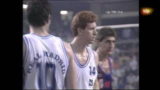 Final ACB 88/89 (5º Partido) FC Barcelona Vs Real Madrid