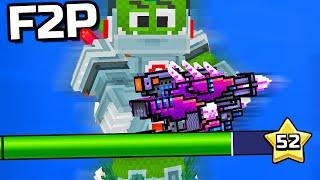 FASTEST Way to Level Up in Pixel Gun 3D F2P?