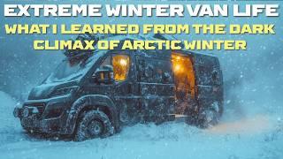 Surviving My 2nd Winter of EXTREME Van Life. Blizzard, Snow Storm Camping & Freezing Cold Camper Van