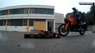 Bigenduro Offroad Training, BMW GS1100, KTM 990 Adventure  skills - Die Fahrwegenen