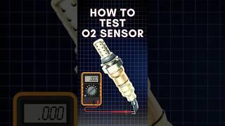 How to Test Heated Oxygen Sensor. #automobile #carrepairtips #carmaintenancetips #carinspection