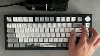 Homyl Next Time 75 | Custom Keyboard | Handlubed Akko CS Matcha Green Switches
