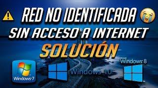 Red No Identificada "Sin acceso a Internet"  en Windows 10/8/7 [5 Soluciones 2024]