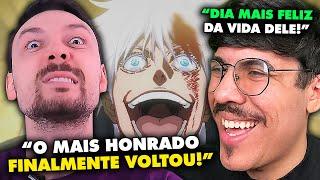 BRUNO BANDEIRA SURTA COM A VOLTA DO SATORU GOJO EM JUJUTSU KAISEN 260 | Michi Reage