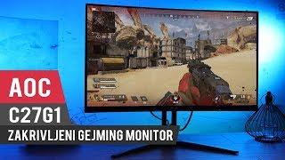 AOC C27G1 - 144Hz zakrivljeni gejming monitor