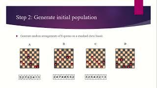 Genetic Algorithm   8 Queens Problem – 1